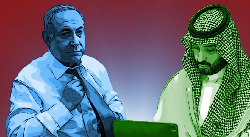 سرکوب شدید نظرات ضد اسرائیلی توسط عربستان.